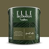 Elle decoration Wandfarbe für den Innenbereich – FOREST VISTA matt – 2,5 l – 30 m²