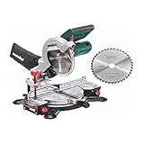 Metabo 1 Akku-Tischkreissäge TS 36-18 LTX BL 254 (613025810) mit Untergestell und Trolleyfunktion Karton 18V 4x8Ah LiHD + ASC Ultra x, Schw