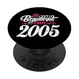 Bezaubernd Seit 2005 süßes Jahrgang Motiv zum 16. Geburtstag PopSockets mit austauschbarem PopGrip