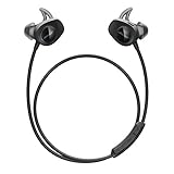 Bose SoundSport, kabellose Sport-Earbuds, (schweißresistente Bluetooth-Kopfhörer zum Joggen), Schw