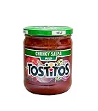 Tostitos Chunky Salsa Mild American Sauce Dip für Tortilla Chips, Nachos, Tacos und Wraps 439,4 g / 15.5