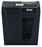 Rexel S5 Aktenvernichter, Streifenschnitt, schreddert bis zu 5 Seiten, Sicherheitsstufe P2, 10 Liter Abfallbehälter, leise und kompakt, für zu Hause/Home Office, Secure Serie, 2020121EU