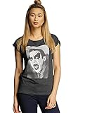 MERCHCODE Damen Robbie Williams Clown Tee T-Shirt, grau (charcoal), XL