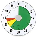 TimeTEX Zeitdauer-Uhr lautlos XL. 32 cm ¸ mit Ampelscheib