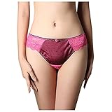 Höschen Für Frauen Spitze Sexy Unterhosen Damen Panty Nahtlos Mittel Taille Stretch Klassische Unterhosen Panties Hipster Slips Damen Spitze Brazilian Atmungsaktiv Spitzenslips Bikinis Taillenslip