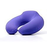SHJKL Nackenkissen - Memory Foam Reisekissen, Flugzeug Nackenstütze, Kopfstütze, Bequem Atmungsaktiv Nackenhörnchen, Für Auto, Zug, Zuhause, Büro Und Gaming,L