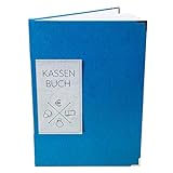 Logbuch-Verlag Kassenbuch ordnungsgemäßes Finanzbuch DIN A4 blau - Hardcover Buch Übersicht über Geld Finanzen Buchhaltung Verein F