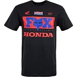 Fox Honda T-Shirt Kinder (158, Black)