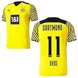 PUMA Borussia Dortmund BVB Heimtrikot 2021 2022 Home Trikot Sponsor BL Logo Herren Marco Reus 11 Gr XL
