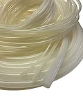 Flexibler Silikonschlauch Lebensmittelqualität FDA-Konform transluzenter Schlauch (12mm x 16mm)