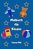 Malbuch für Kinder: Ausmalbuch - Malbuch mit 61 Motiven zum Ausmalen - Maße ca. DIN A5