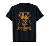 Star Wars Darth Vader Father Of The Year Orange T-S