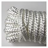 Bootsseil Heavy Duty 12mmx10m Weiß Nylon Seil PP Boot Seil Segeln Camping Wäscheleine Sicherungslinie .S