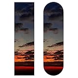 Skateboard Griptape Cloudy Sky Sunset Longboards Griptape Design-Skateboard Zubehö