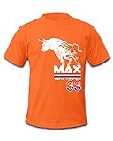 Cold Gun F1 Max Verstappen 33 Formel 1 Rennfahrer T-Shirt Gr. XXL, Orang