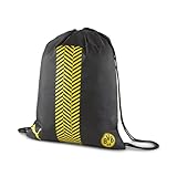 PUMA 78444 Unisex BVB ftblCORE Gym sack Turnbeutel, Puma Black-Cyber Yellow, Einheitsgröß