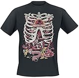 Rick and Morty Anatomy Park Männer T-Shirt schwarz XXL