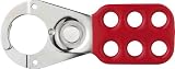 ABUS - 701 Lock Out Haspe 1in Red 35766 4 - ABU701R, 45