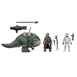 Hasbro Star Wars Mission Fleet Expedition Class Der Mandalorianer, Blurrg, Remnant Stormtrooper Spielzeuge, Schlacht im Ö