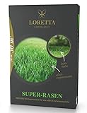 Loretta Super Rasen Premiumrasensaat 0,6kg für ca 30m²