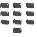 FRCOLOR Micro Limit Schalter 16A Momentary Scharnier Roller Lever Micro Schalter für Home Appliance Elektronische Ausrüstung 10