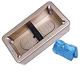 XIANWEI Automatische Schuhabdeckungspender, Schuhabdeckungen Maschine Für Zuhause, Medizinische Einrichtung, Shop, Mit 100 Stücke Kunststoff Wasserbeständige Deckung