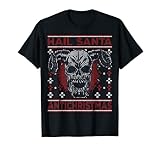 Antichristmas I Black Christmas I Satanisch I Hail Santa T-S