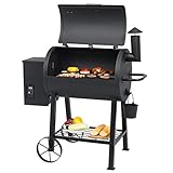 tepro Holzkohlegrill Pelletgrill New Orleans mit Smoker-Funktion, Grillfläche: ca. 72 x 50