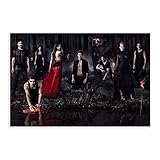 Poster Vampire Diaries, gerahmt, ungerahmt, glänzend, 30 x 45 cm, ohne Rahmen: 1