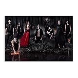 Poster Vampire Diaries, gerahmt, ungerahmt, glänzend, 30 x 45 cm, ohne Rahmen: 1