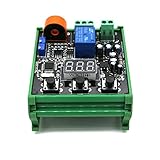 ZQJSKJ Relaismodul AC 0-5A AC Stromsensor zur Erfassung des Full Range Linear Output Delay Sock