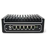 Protectli Vault FW6D - 6 Port, Firewall/Mini PC - Intel Quad Core i5 (8250U), AES-NI, Barebone - Compatible with pfSense/OPN