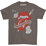 The Rolling Stone Herren Vintage Tattoo T-Shirt, Grau (Anthrazit), S