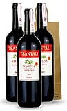 Rotwein lieblich | Rot wein lieblich | lieblicher griechischer Wein | Imiglykos Rot | Roter wein | Wein Rot (Rotwein 3x 750ml)
