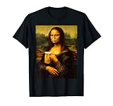 Mona Lisa T-Shirt Bier hacken, T-Shirt Männer, Hemd Frauen T-S