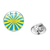 Russische Fallschirmjäger-Symbol Glas Cabochon Anstecknadel CCCP Sowjetische Luftwaffe Brosche Tasche Hut Kleidung dek