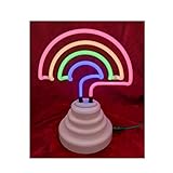 Weiß Schmetterlings-Flügel-LED Neon Seil Licht, 4W LED Neon-Leuchten Wasserdicht beständig - für Wände, Fenster, Geschäft, Bar, Hotel Ideal für Weihnachtsbeleuchtung, 20-22cm,Desk lamp 2