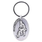Fritz Cox® - Feuerwehr-Schlüsselanhänger - Heiliger Florian, der Schutzpatron der Feuerwehrleute - Behüte Dich auf jedem E