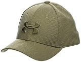 Under Armour Jungen Heathered Blitzing Kappe, Grün, S/M
