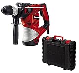 Einhell 4258478 Bohrhammer TC-RH 1600 (1.600 W, 4 J, Bohren/Hammerbohren/Meißeln mit und ohne Fixierung, Pneumatisches Schlagwerk, SDS-plus-Werkzeugaufnahme, Überlast-Rutschkupplung)