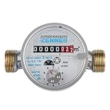 Zenner 146630 Wasserzähler ETKD für Kaltwasser Baulänge 110