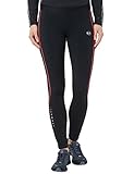 Ultrasport Damen Thermo-Dynamic lang Laufhose, black dubarry, M