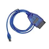 Rodi USB-Diagnosekabel, Auto-Diagnosekabel Professional 4.6ft Länge Ersatz für Bora/Caddy/Corrado/Transporter fü