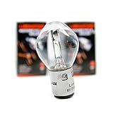 2 x S2 BA20d Birne Glühbirne Lampe 3200K 35/35W Roller Motorrad Scooter Weiß 12V