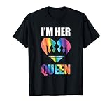 I'm Her Queen Lesbisches Bi Paar Valentinstag Geschenk T-S