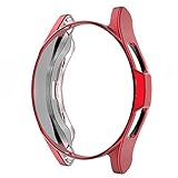 Hülle Kompatibel mit Samsung Galaxy Watch 4 Classic 42mm Schutzhülle, Flexibles TPU Rundum Vollschutz Displayschutz Schutzfolie Folie Kratzfest Ultradünne Silikon Hülle für Galaxy Watch 4 Classic 42