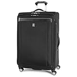 Travelpro Platinum Magna 2-Softside Erweiterbares Spinnrad Gepäck, schwarz (Schwarz) - 4091569