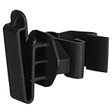 Agrarzone 25x T-Post Bandisolator für T-Pfosten schwarz | Weidezaunband-Isolatoren für Weidezaun Elektrozaun | robuster Band-Isolator für Weidezaunbänder | für Breitband Weidezaunpfahl T