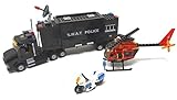 Modbrix Bausteine LKW SEK Polizei Truck inkl. SWAT Minifiguren und W