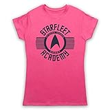 Star Trek Starfleet Acadamy Cadet Damen T-Shirt, Rosa, M